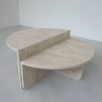 Table basse en Travertin