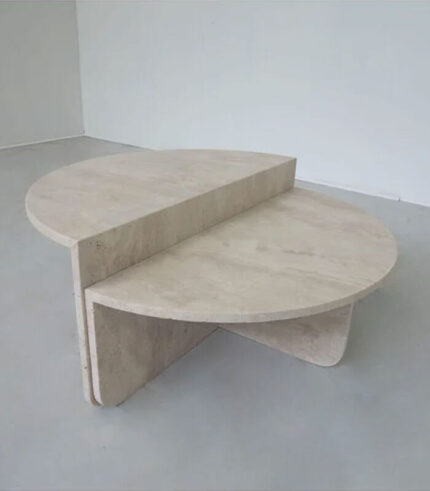 Table basse en Travertin