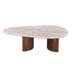 Table basse - Travertin naturel