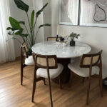 salle à manger ronde Maroc