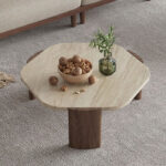 table basse Travertin Chic